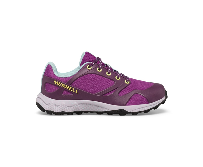 Merrell Altalight Low Kids' Hiking Shoes Purple | 0258-QUVTD