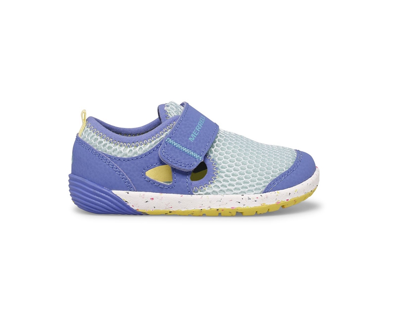 Merrell Bare Steps® H2O Kids' Sneakers Blue | 7896-XBHQV