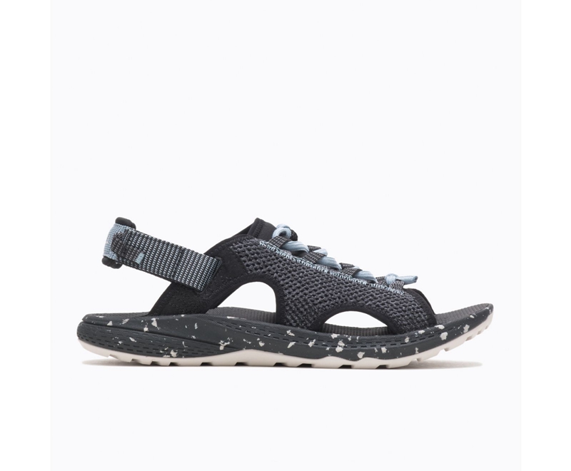 Merrell Bravada Bungee Women's Sandals Black | 5498-VTFEQ