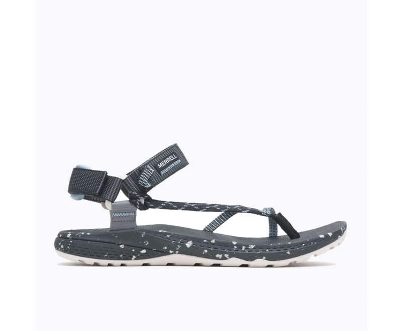 Merrell Bravada Cord Wrap Women's Sandals Black | 0564-IJRBT