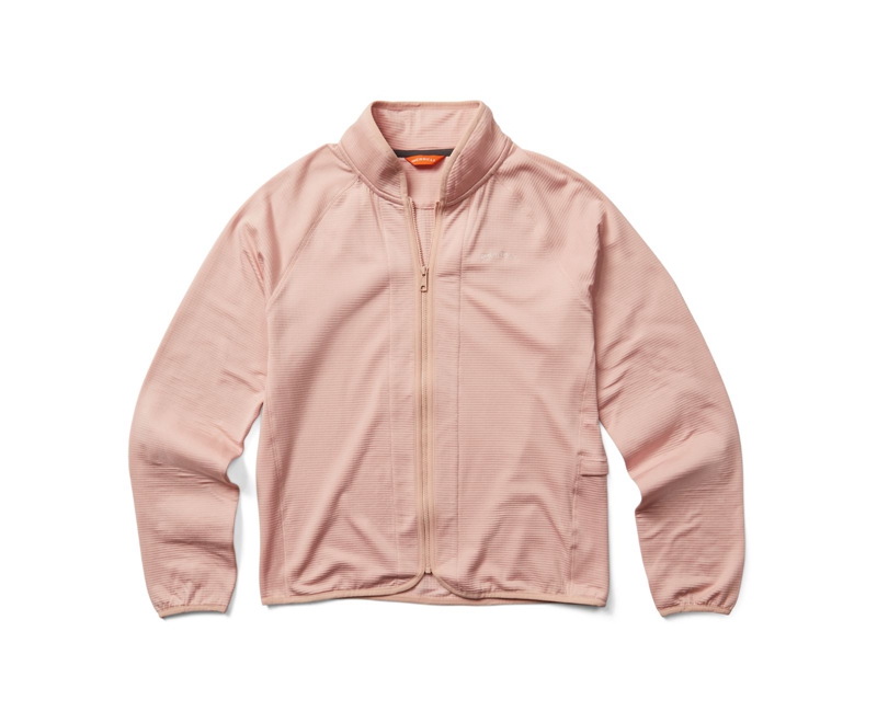 Merrell Geotex Full Zip Women's Jackets Rose | 6901-DQFEL