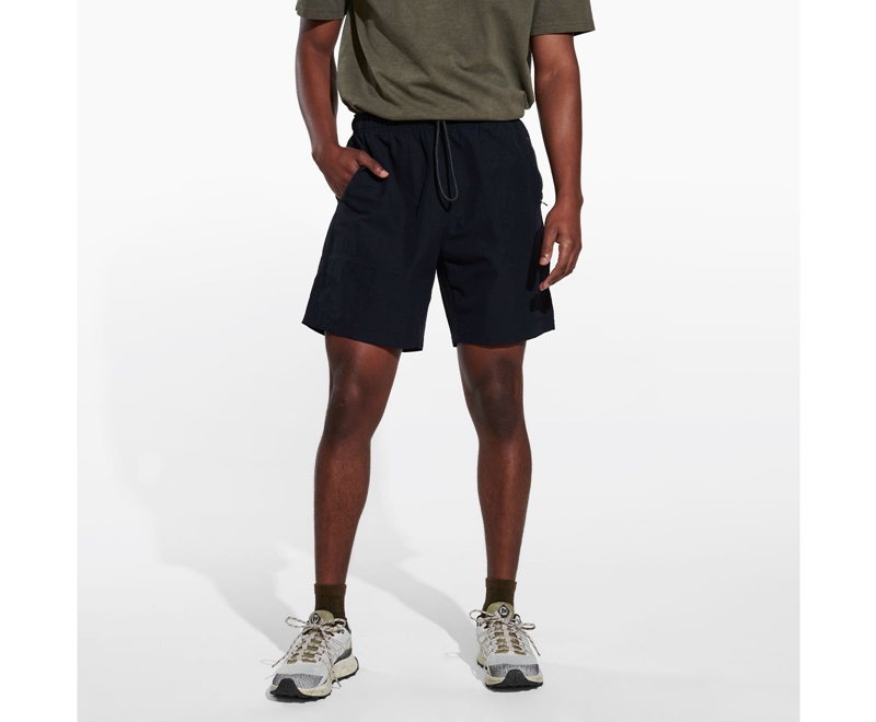 Merrell Hayes Men's Shorts Black | 8324-WVKEL