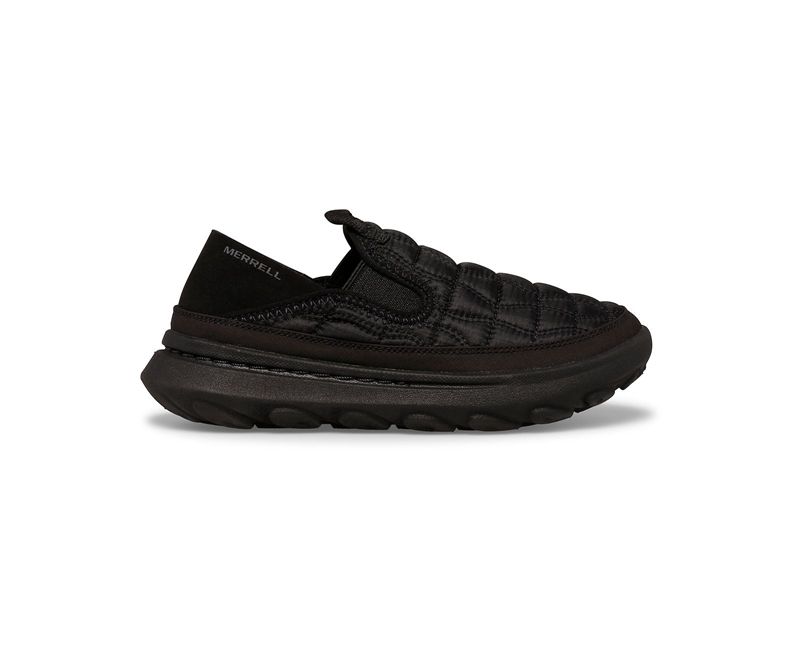 Merrell Hut Moc 2.0 Kids' Casual Shoes Black | 2738-VXRYL