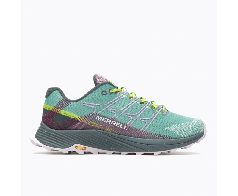 Merrell Moab Flight Women's Trail Running Shoes Turquoise | 9057-WIQPT