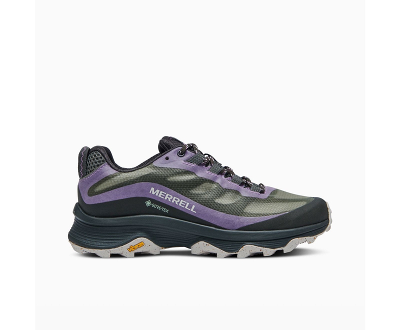 Merrell Moab Speed GORE-TEX® Women's Hiking Shoes Purple | 4123-XLCQB