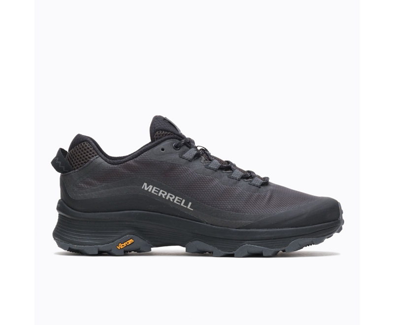 Merrell Moab Speed Men's Sneakers Black | 6783-KQUGJ