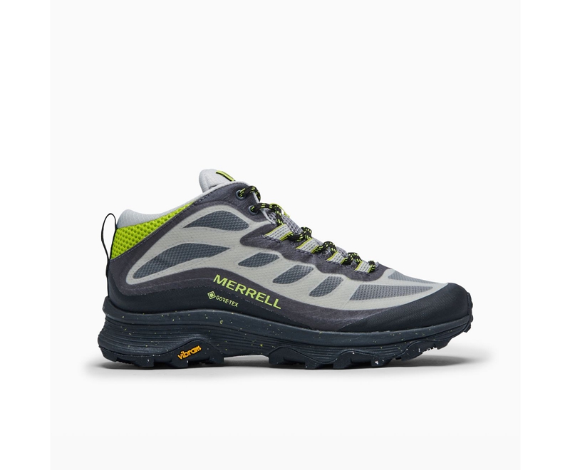 Merrell Moab Speed Mid GORE-TEX® Men's Work Boots Grey | 1293-ATLUV