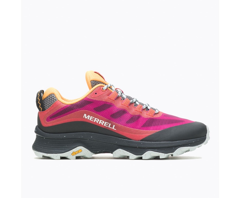 Merrell Moab Speed Women's Hiking Shoes Fuchsia | 3560-UBEAO