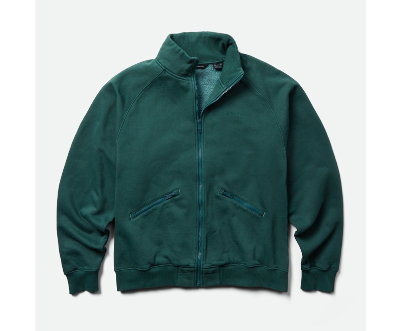 Merrell Scout Full Zip Men's Jackets Green | 4975-RVOIG