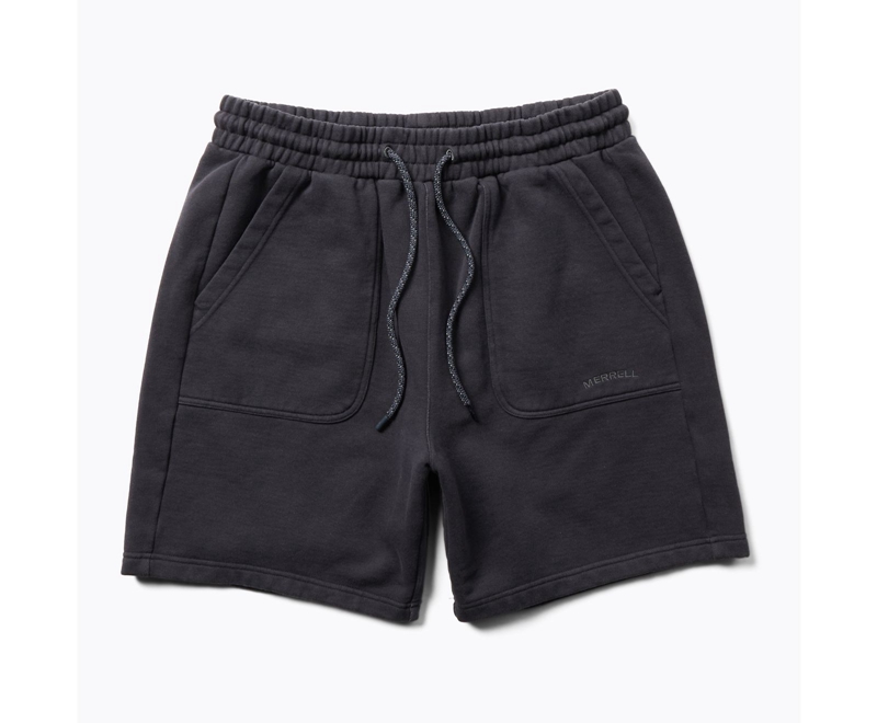 Merrell Scout Men's Shorts Black | 8527-RTJBW