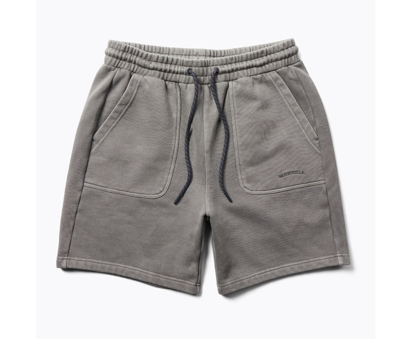 Merrell Scout Men's Shorts Grey | 6843-JKOAZ