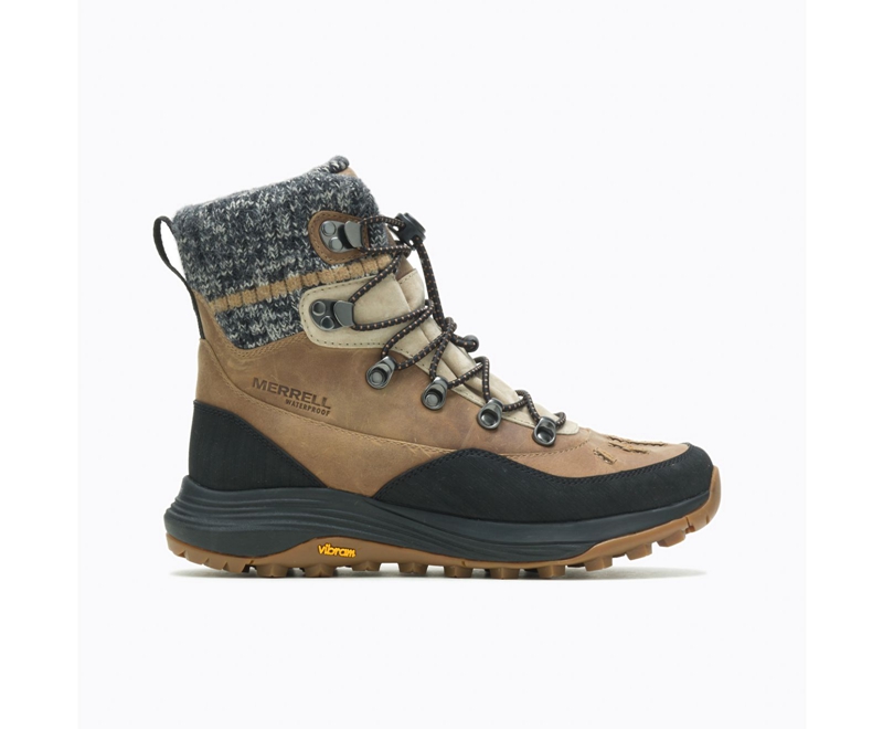 Merrell Siren 4 Thermo Mid Women's Casual Boots Brown | 8693-TBAZF