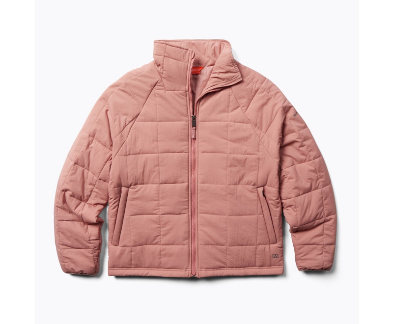 Merrell Terrain Insulated Women's Jackets Rose | 4510-RQGZU