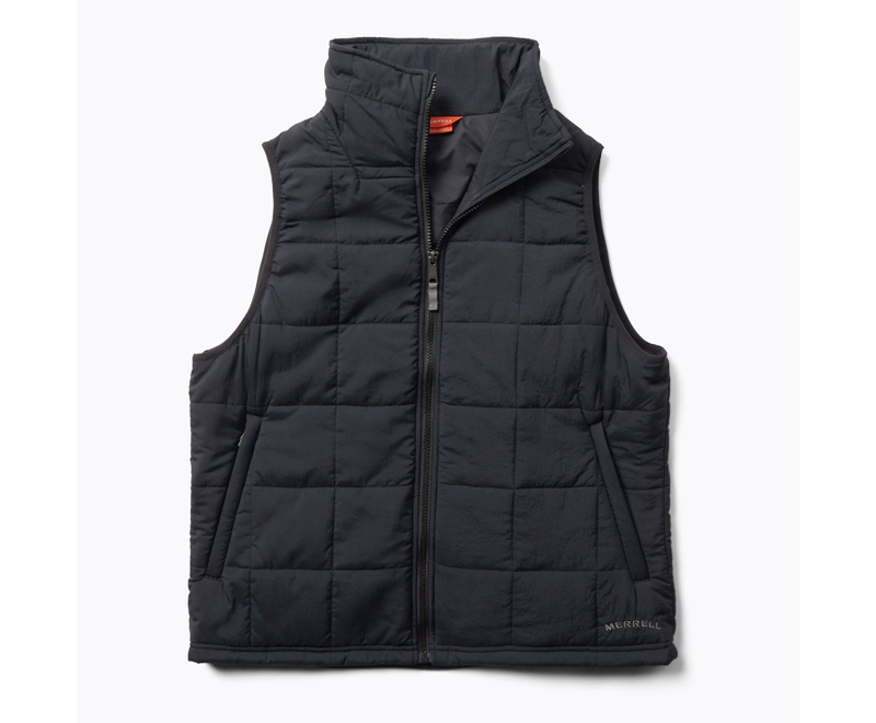 Merrell Terrain Insulated Women's Vest Black | 8130-FPGBQ